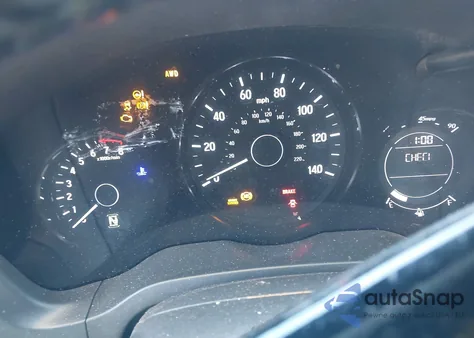 2017 Honda Hr-V Exl из США, поврежденный, VIN 3CZRU6H76HM722849